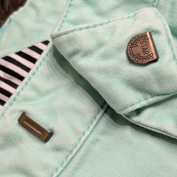 Volcom Mint Green Shorts – Size 5 - Picture 3 of 5